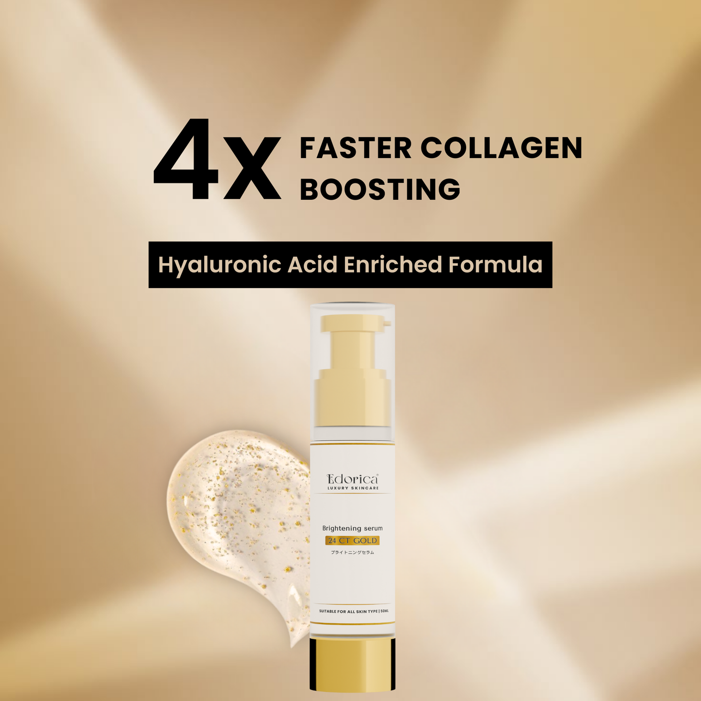 Edorica™ Brightening Serum 24 CT Gold
